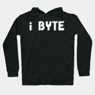 I Byte Gray Hoodie